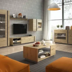 Meuble De Télévision ARCO RTV138 LED -Wenko Soldes 0aa06abc79e3444f9d1f5eda8ea2e32c 1