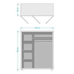 Armoire à Vêtements Bastian -Wenko Soldes 1000051675 180706 08074014 GALLERYIMAGES P000000001000051675