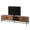 Meuble TV GRASBY 200 Cm - 2 Rangements