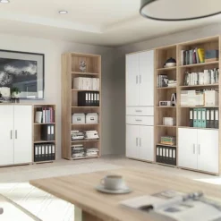 Armoire De Bureau Office Line - H 114 Cm -Wenko Soldes 1000376668 230505 021 MOOD DETAILS P000000001000376668 mood