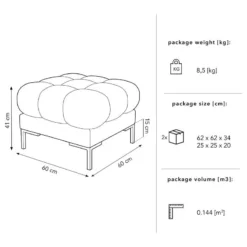 Repose-pieds Costellio 25 Repose-pieds Costellio -Wenko Soldes 1000377953 230324 500 SKETCH DETAILS P000000001000377953 sketch