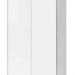 Armoire 2 Portes Glissantes 2 Tablettes