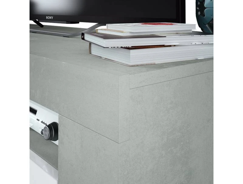 Meuble TV Avec 2 Portes Et 2 Niches 7 Meuble TV Avec 2 Portes Et 2 Niches – Image 7