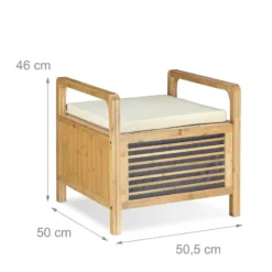 Banc De Rangement Banquette Pouf -Wenko Soldes 43a35b93419a4493ad435a95da201cdb