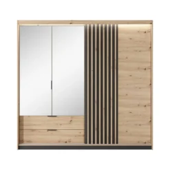 Armoire à Portes Battantes TALLY LED -Wenko Soldes 5e1d149554e041a6a5c2c77e39507904
