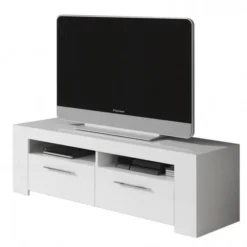 Meuble TV Avec 2 Portes Et 2 Niches