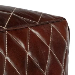 Pouf Carré Marron40x40x40cm -Wenko Soldes 7c2c2bfb931646749c300525d0a626f4