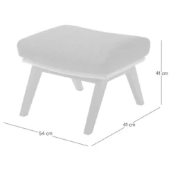 Pouf Repose-pieds Hepburn I -Wenko Soldes 8000012419 230328 500 SKETCH DETAILS P000000008000012419 sketch