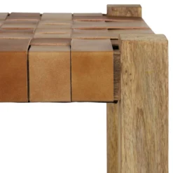 Pouf 45x45cm Brun En Bois De Manguier -Wenko Soldes 818071fbb4ad4454a7c668f86df323c7