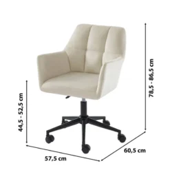 Fauteuil De Bureau MONACO -Wenko Soldes 8b2eb842fdd14c6caa2dce028d43d824