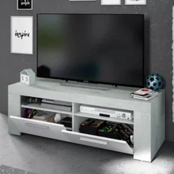 Meuble TV Avec 2 Portes Et 2 Niches 17 Meuble TV Avec 2 Portes Et 2 Niches -Wenko Soldes 8b378b85c21141ac84b049de22abf98e