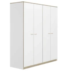 Armoire 4 Portes L181 Cm Tulle