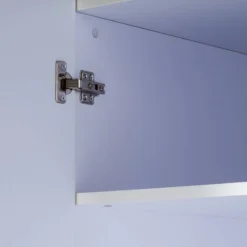 Armoire à Portes Battantes LINDHOLM -Wenko Soldes drehtuerenschrank lindholm mattweiss 103 cm 2 tuerig 4591692