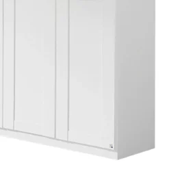 Armoire Rosenheim -Wenko Soldes drehtuerenschrank rosenheim alpinweiss 226 cm 5 tuerig 3307885