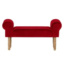 Banc Capitonné Banquette -Wenko Soldes polsterbank banquette samt rot 2788610
