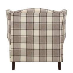 Fauteuil à Oreilles Colmar XL 21 Fauteuil à Oreilles Colmar XL -Wenko Soldes sessel corteen webstoff braun beige 4283736