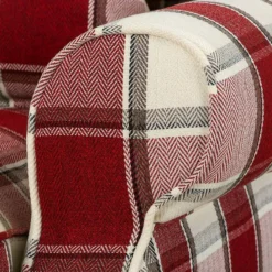 Fauteuil à Oreilles Colmar XL 31 Fauteuil à Oreilles Colmar XL -Wenko Soldes sessel corteen webstoff rot beige 4283756