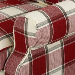 Fauteuil à Oreilles Colmar XL 33 Fauteuil à Oreilles Colmar XL -Wenko Soldes sessel corteen webstoff rot beige 4283764