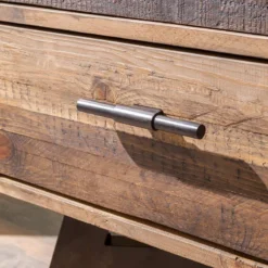 Vitrine Tamati -Wenko Soldes standvitrine tamati pinie massiv 4922312