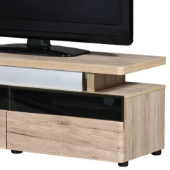 Meuble TV CU-Libre 220 -Wenko Soldes tv lowboard cu libre 220 eiche sanremo dekor 4490236