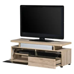 Meuble TV CU-Libre 220 -Wenko Soldes tv lowboard cu libre 220 eiche sanremo dekor 4490244